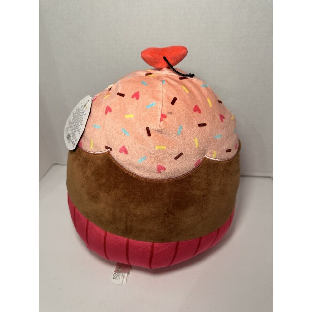 Squishmallow 12" Valentine's Ottie Cupcake PLUSH NEW‎ - Picture 6 of 12